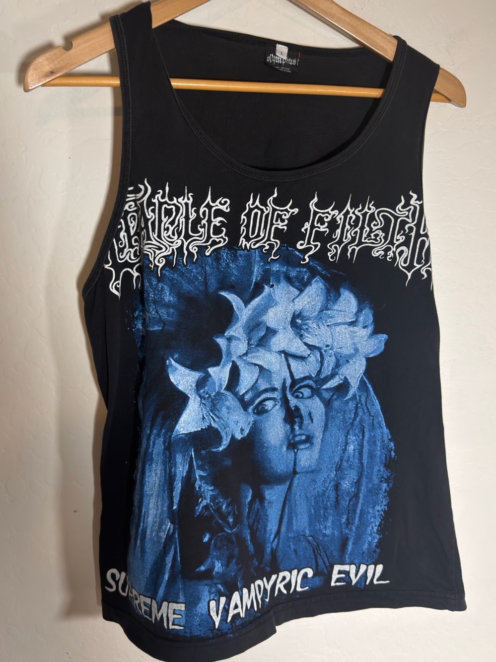 Cradle Of Filth Supreme Vampyric Evil Graphic Tank Top | Womens Large